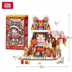 3D迷你顆粒拼裝積木︰福滿滿