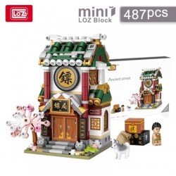 3D迷你顆粒拼裝積木︰鏢局