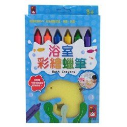 浴室彩繪蠟筆(6枝)