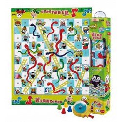 親子桌遊蛇棋遊戲-FOOD超人