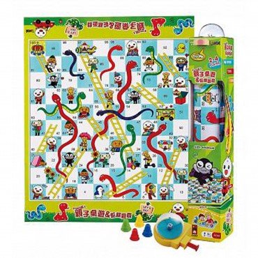 親子桌遊蛇棋遊戲-FOOD超人