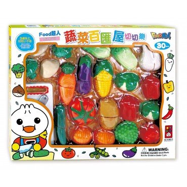 蔬菜百匯切切樂：FOOD超人趣味家家酒