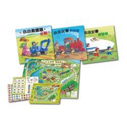 【車子大聯盟3 1共讀共玩組】(3繪本 1遊戲組)