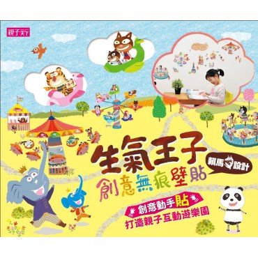 生氣王子：創意無痕壁貼
