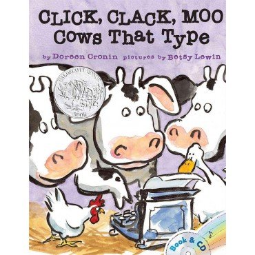 Click, Clack, Moo: Cows That Type (Book & CD)