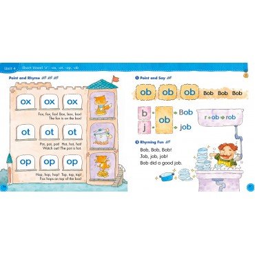 Phonics Kids Set 2 (Level 4-6)(6 Books+ 6DVD + 6CD)